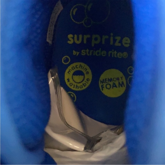 Stride Rite Blue Dinosaur Boots - Picture 5 of 8